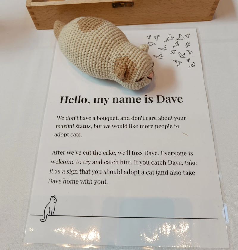 Dave in preparation for his starring role