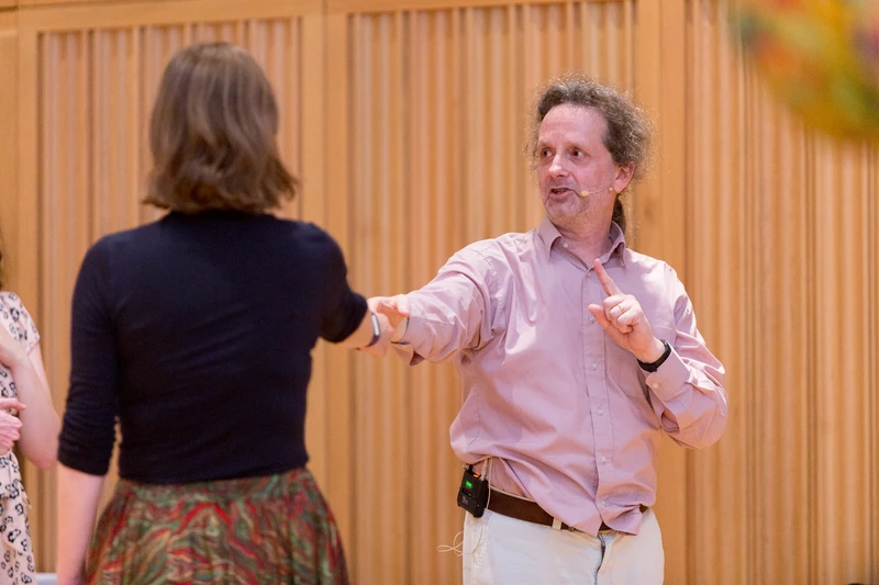 ...with a willing demonstration person