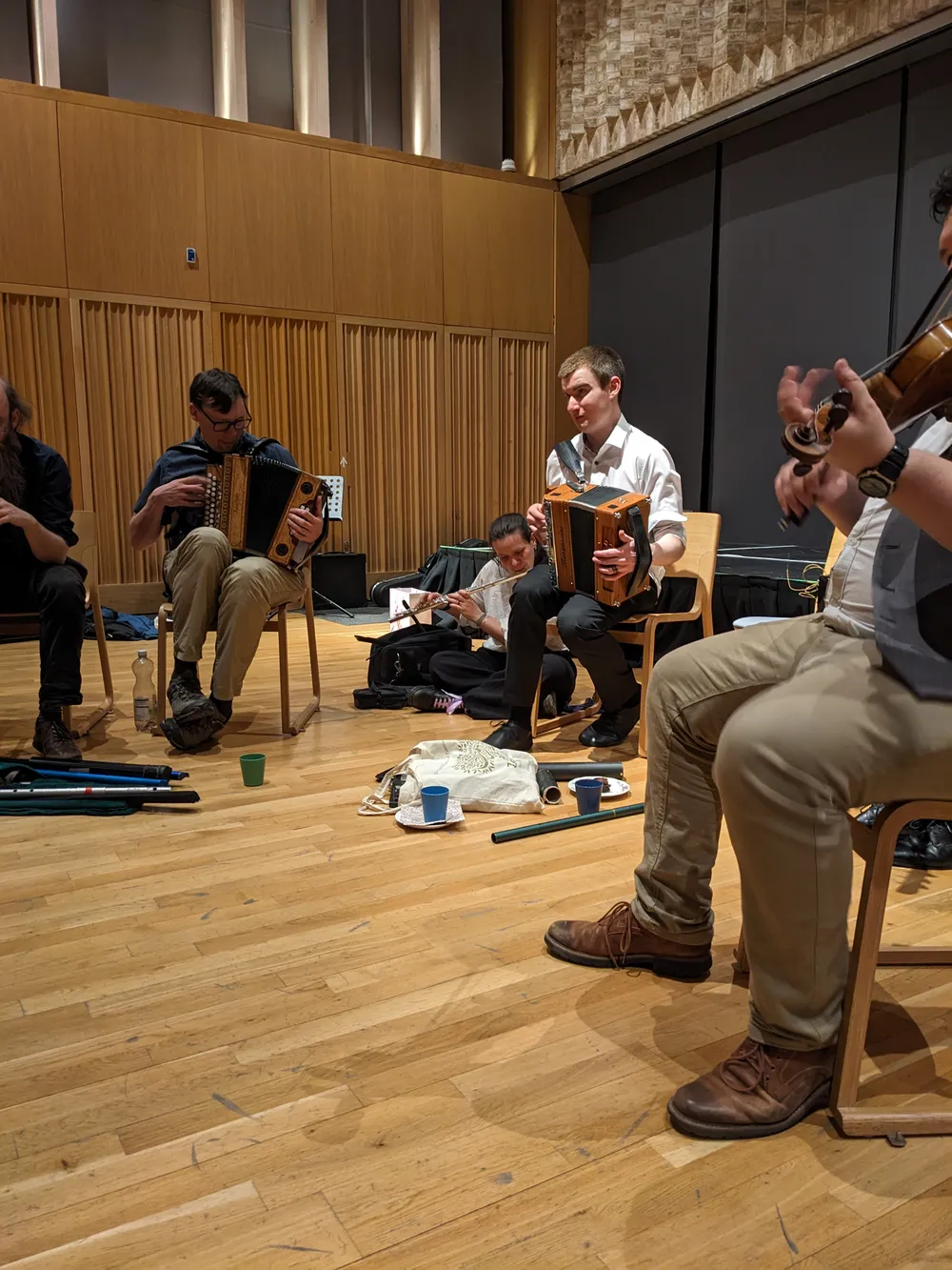 and ate delicious desserts